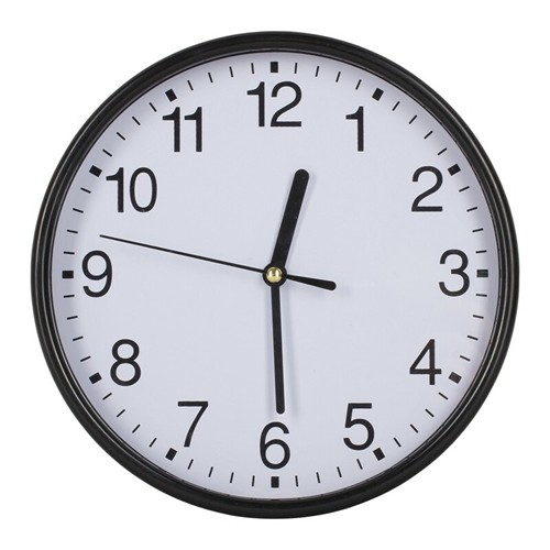 Horloge murale personnalisable Ø30 cm - Cadeau d'entreprise