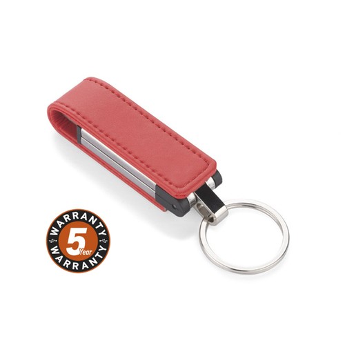 Clé USB 8 Go Métal et Simili-Cuir - Personnalisable par Gravure