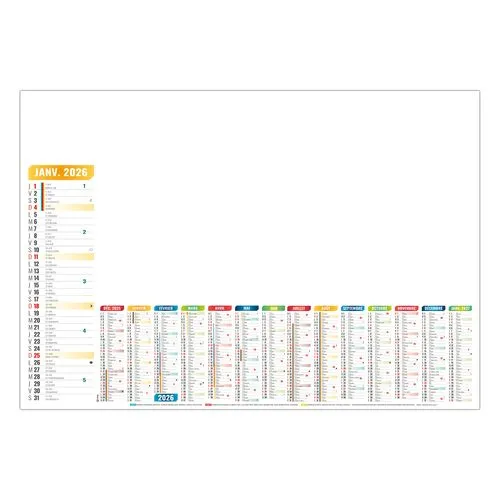 SM ANNUEL VARIABLE 2026 - SM 600 x 420 mm