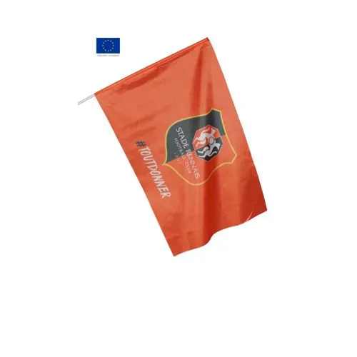 Drapeau Polyester Personnalisé 100g - Fabrication Européenne