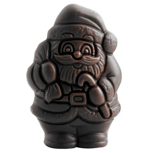 Père Noël Chocolat Noir Bio 70% Personnalisable 50g