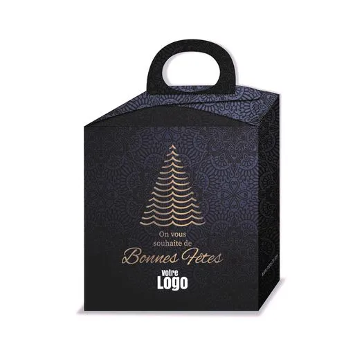 Père Noël Chocolat Noir Bio 70% Personnalisable 50g
