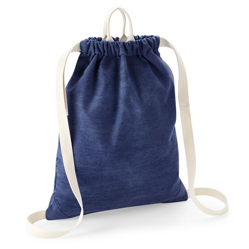 Sac de Gym en Denim Personnalisable - 100% Coton