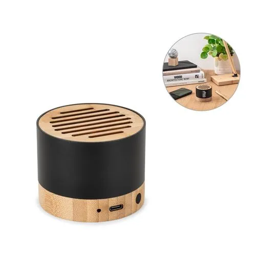 Enceinte Bluetooth FERDINAND en Aluminium Recyclé - 3h d'autonomie
