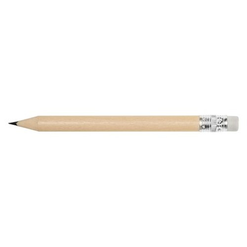 Mini Crayon Bois Personnalisable avec Gomme - Gadget Publicitaire