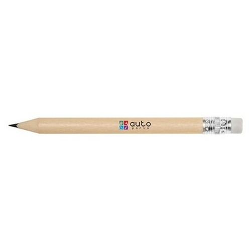 Mini Crayon Bois Personnalisable avec Gomme - Gadget Publicitaire