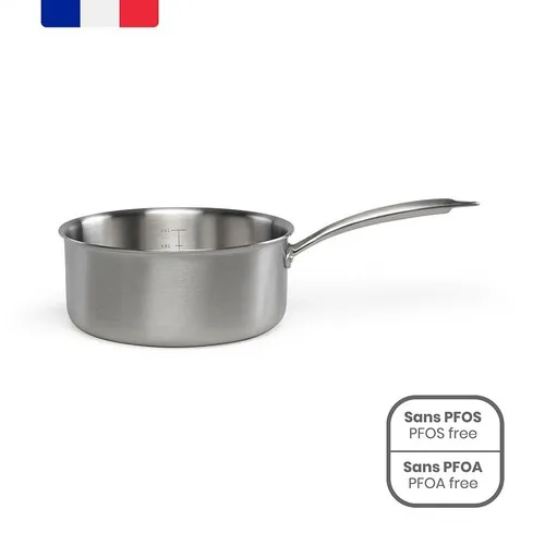 Casserole Inoxydable Triply 20 cm Personnalisable - Cadeau d'Entreprise
