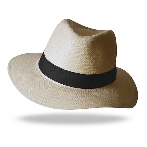 Chapeau Borsalino en Paille de Papier Personnalisable - Fabrication UE