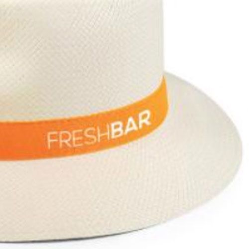 Chapeau Borsalino en Paille de Papier Personnalisable - Fabrication UE