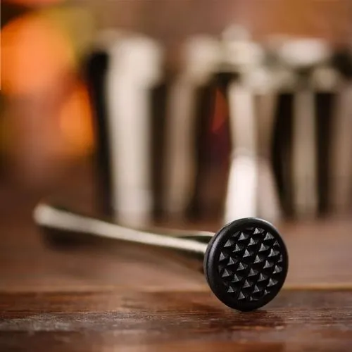 Pilon à Cocktail en Laiton Antique Personnalisable