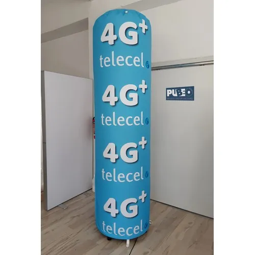 Colonne Gonflable Auto-Ventilée Personnalisable - PLV Verticale