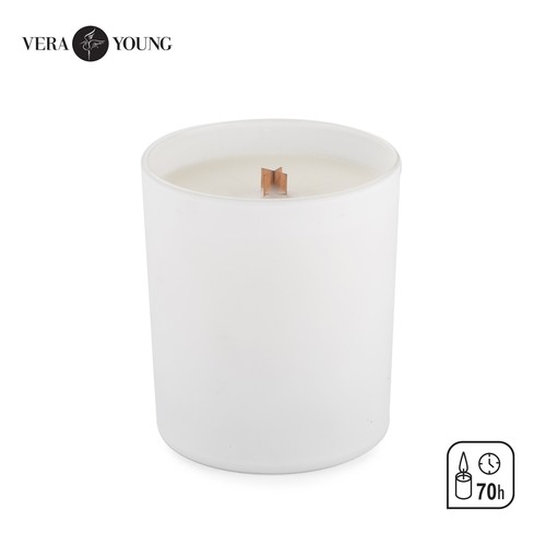 Bougie parfumée cire de soja 170g Plum & Patchouli personnalisable