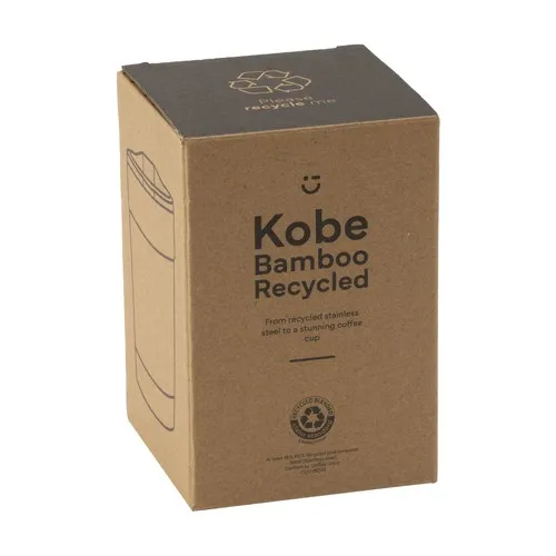 Kobe Bamboo RCS Recycled Steel 350 ml mug