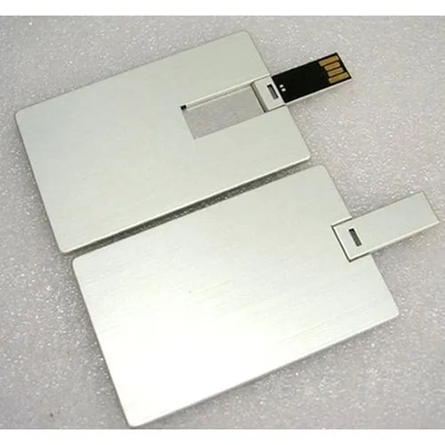 carte cle usb en metal extra plate