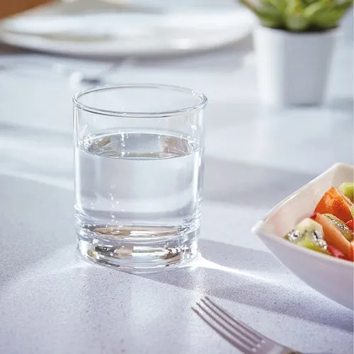 Verre à eau droit 270 ml personnalisable - Fabrication française