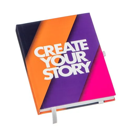 Carnet Spirale A6 Couverture Rigide Personnalisable - 50 Feuilles