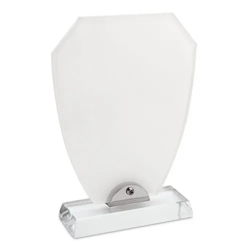 Trophée Verre Sublimation Personnalisable 190x150mm - Plaque Premium