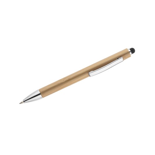 Stylet tactile bambou personnalisable - Encre bleue