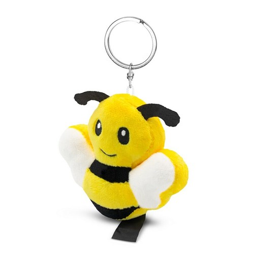 Porte-clés bonhomme de neige en peluche personnalisable