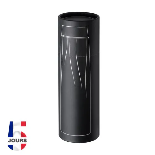 Gourde 500ml Rouge Métallisé FRA