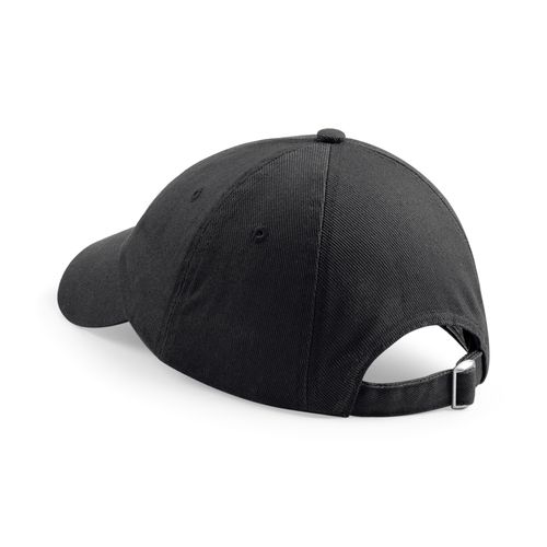Casquette Profil Bas Coton Sergé Personnalisable - Noir