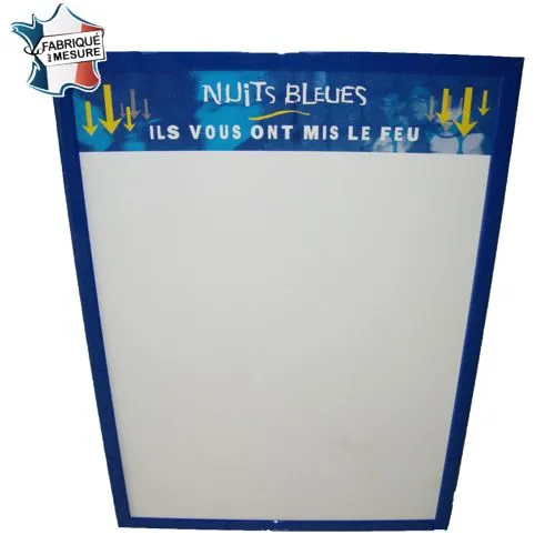 Ardoise effaçable à sec magnétique