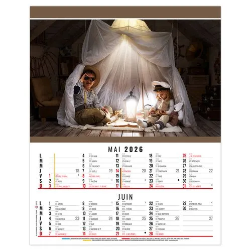 MATTEO 2026 - 6 FEUILLETS - BLOC SEUL SANS MARQUAGE