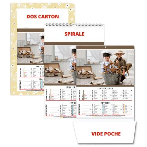 MATTEO 2026 - 6 FEUILLETS - BLOC SEUL SANS MARQUAGE