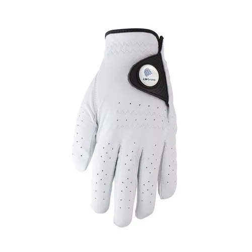Gant de Golf Technique Premium Personnalisable - Blanc