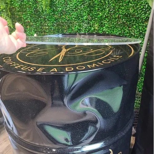 Protection Premium Plexiglass Transparent Ø580mm - Personnalisable