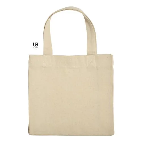 Tote Bag Coton 220g avec Soufflets et Bouton Pression - PRATO