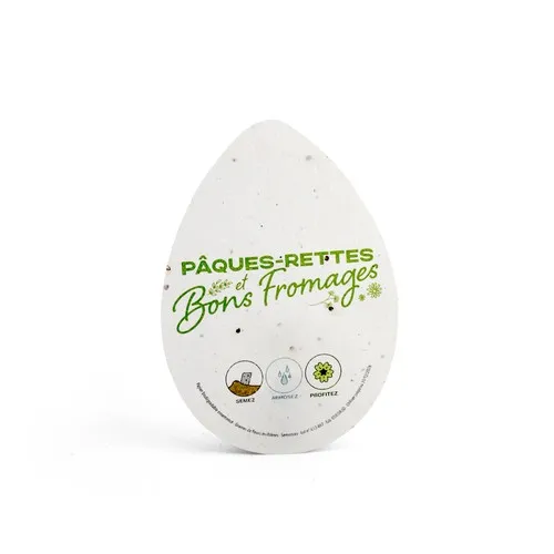 Papier Graines Personnalisé A5 avec Découpe sur Mesure