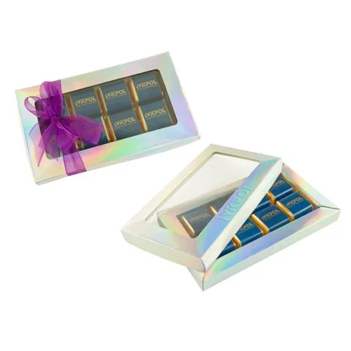 8 Boîte en chocolat de première classe avec arc