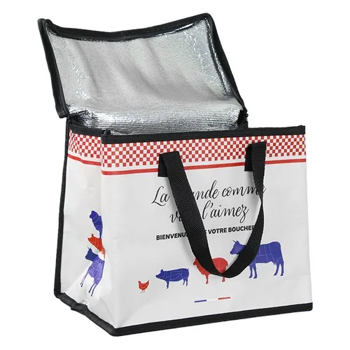 Sac Isotherme Boucherie Personnalisable - Polypropylène Tissé/Alu