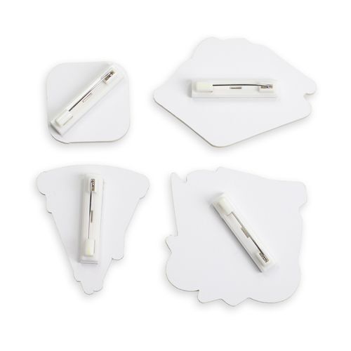 Pin's Papier Personnalisé Éco-Responsable - Forme et Taille sur Mesure