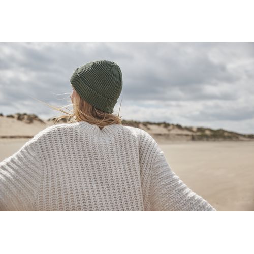 Bonnet Gaufré en Coton Bio Personnalisable - Tricot Éco-Responsable