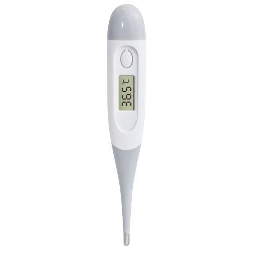 Thermomètre numérique médical personnalisable embout flexible