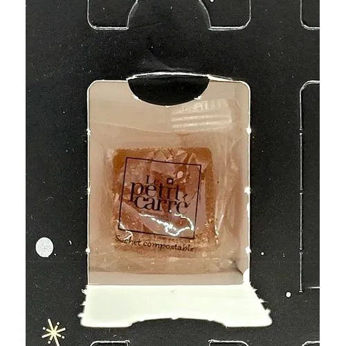 Calendrier de l'Avent Cubique Gourmandises Bio Personnalisable