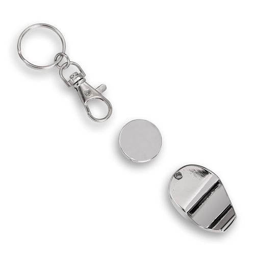 Porte-clés jeton décapsuleur personnalisable - Zamac nickel