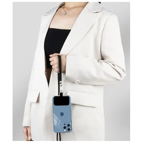 LANIERE TOUR DE COU SMARTPHONE UNIVERSELLE NOIR