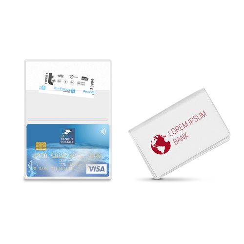 Porte-Carte PVC Recyclé Personnalisable - Fabrication Française