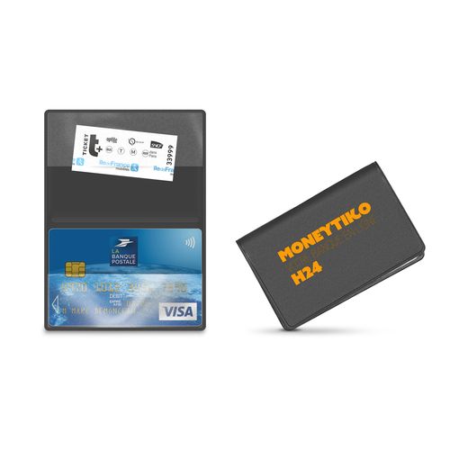 Porte-Carte PVC Recyclé Personnalisable - Fabrication Française