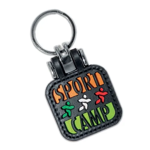 Porte-clés en Cuir Personnalisé Découpe Laser - Dès 100 ex.