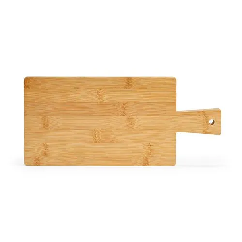 Planche à découper Claudel en ardoise et bambou, poignée et craie