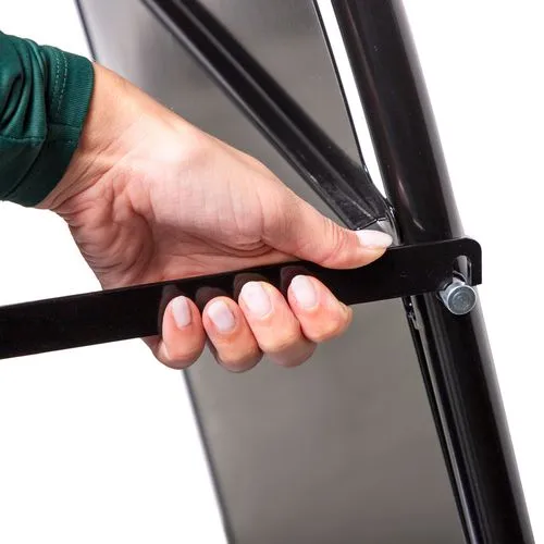 Chevalet Publicitaire Acier 50x70 - Panneau Logo Personnalisable