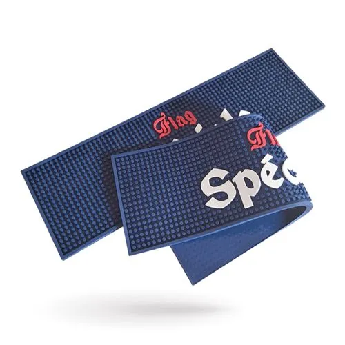 Tapis de bar publicitaire personnalisable 500 x 120 mm