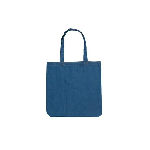 Sac Shopping Denim en Coton Bio - Personnalisable par Sérigraphie