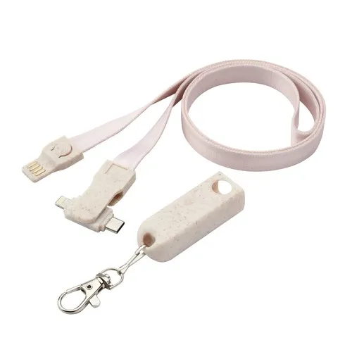 Câble de chargement 3-en-1 Cynus CM-6154 Blanc