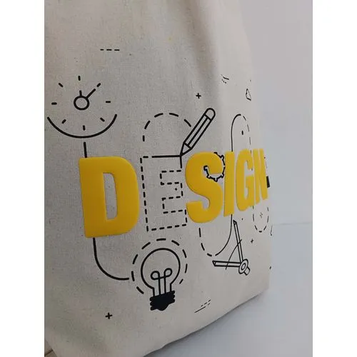 Sac Tote Coton Bio Fairtrade avec Impression 3D Personnalisable