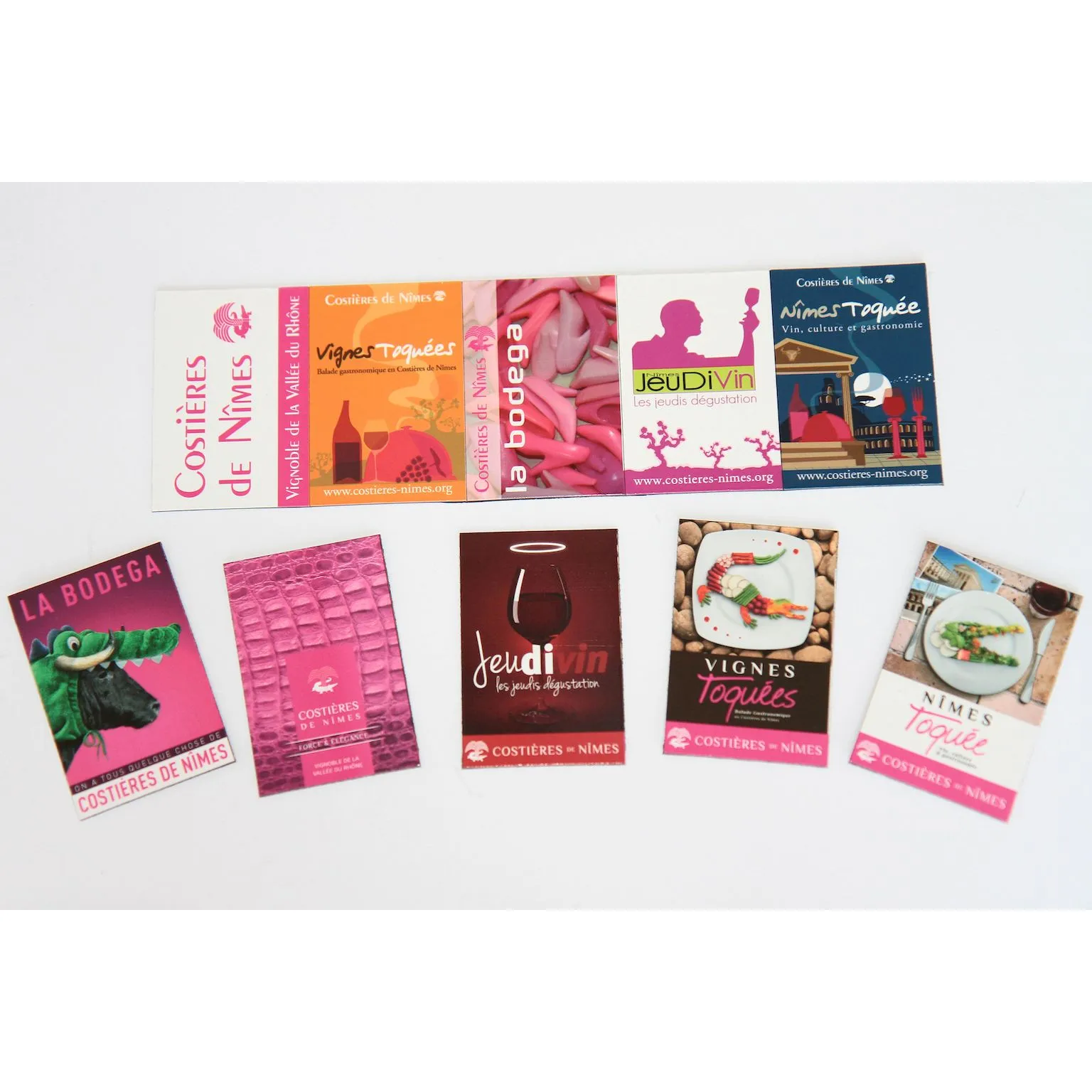 Magnets publicitaires personnalisés en planches détachables